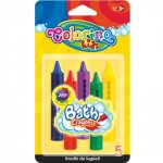 Kredki do kąpieli Colorino Kids 5 kolorów