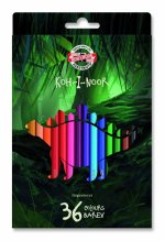 Kredki ołówkowe Dino 3595 Koh-i-Noor 36 kolorów