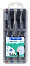 Marker Centropen cd/dvd/bd - pen 4606 4 kolory