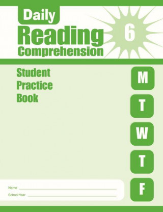 Daily Reading Comprehension, Grade 6 Student Edition Workbook