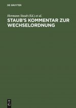 Staub's Kommentar Zur Wechselordnung