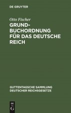 Grundbuchordnung Fur Das Deutsche Reich