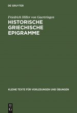 Historische Griechische Epigramme