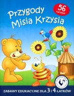 Przygody misia krzysia zabawy edukacyjne dla 3 i 4 latków