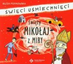 Święty mikołaj z miry święci uśmiechnięci