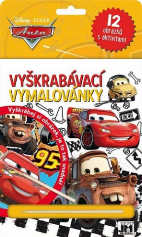 Vyškrabávací vymalovánky Auta