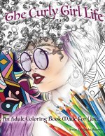 Curly Girl Life Adult Coloring Book