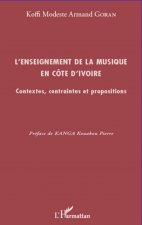 L'enseignement de la musique en Côte d'Ivoire
