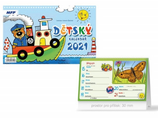 Dětský - stolní kalendář 2021