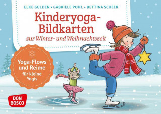 Kinderyoga-Bildkarten zur Winter- und Weihnachtszeit