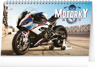 Stolní kalendář Motorky 2021