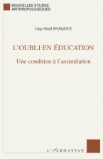 L'oubli en éducation
