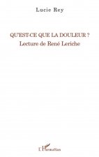Qu'est-ce que la douleur ?