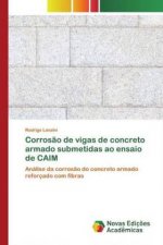 Corrosao de vigas de concreto armado submetidas ao ensaio de CAIM
