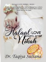 Halaal Love Starts After Nikah