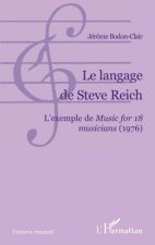Le langage de Steve Reich