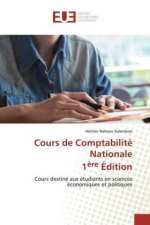 Cours de Comptabilite Nationale 1ere Edition
