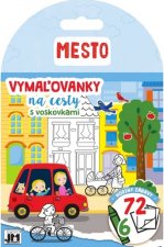 Vymaľovanky na cesty Mesto