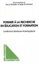 Former ? la recherche en éducation et formation