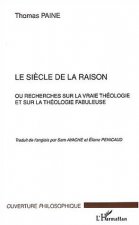 Le si?cle de la raison