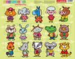 Puzzle ramkowe Zwierzątka