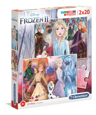 Puzzle 2w1 super kolor Frozen 2 24759