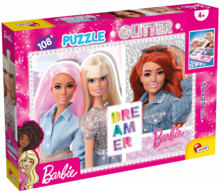 Puzzle Barbie Dreamer Glitter 108