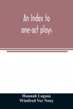 index to one-act plays