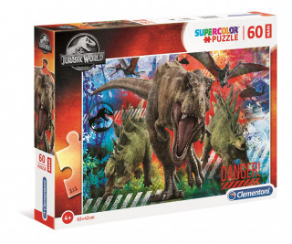 Puzzle 60 maxi super kolor Dinozaury 26456