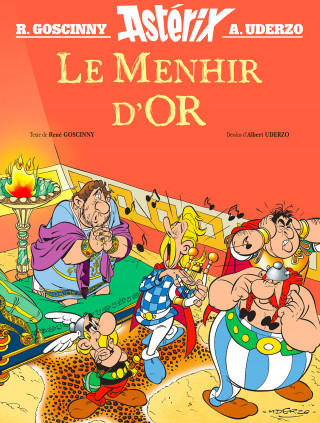 ASTERIX HORSSERIE LE MENHIR DOR