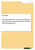 Die Bedeutung der Cultural Due Diligence bei nationalen und grenzüberschreitenden M&A-Transaktionen