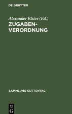 Zugaben-Verordnung