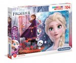 Puzzle 104 z ozdobami Frozen 2 20164