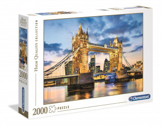 Clementoni Puzzle Tower Bridge at Dusk / 2000 dďż˝lkďż˝