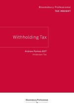 Bloomsbury Professional Tax Insight - Withholding Tax