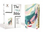 The Jesus Bible Artist Edition, Niv, Leathersoft, Multi-Color/Teal, Thumb Indexed, Comfort Print