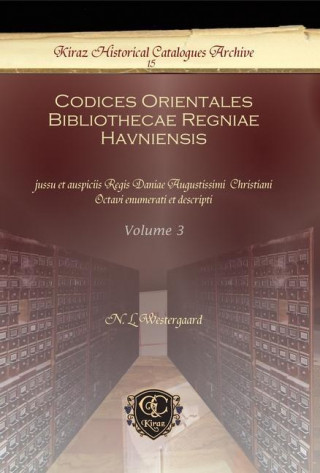 Codices Orientales Bibliothecae Regniae Havniensis (Vol 3)