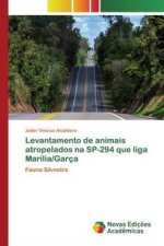 Levantamento de animais atropelados na SP-294 que liga Marilia/Garca