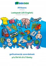 BABADADA, Afrikaans - Leetspeak (US English), geillustreerde woordeboek - p1c70r14l d1c710n4ry
