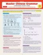 Mandarin Chinese Grammar Language Study Card