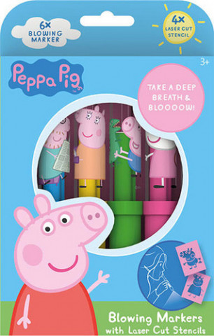 Foukací fixy - Peppa Pig