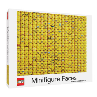 LEGO (R) Minifigure Faces 1000-Piece Puzzle