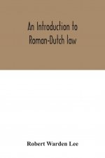 introduction to Roman-Dutch law