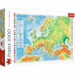 Puzzle 1000 Mapa fizyczna Europy 10605