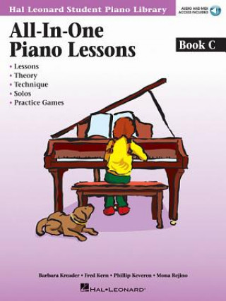 All-In-One Piano Lessons Book C - Book with Audio and MIDI Access Included (Book/Online Audio) [With CD (Audio)]