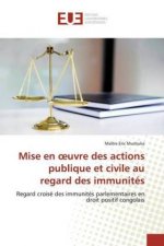Mise en oeuvre des actions publique et civile au regard des immunites