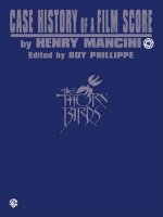 Case History of a Film Score the Thorn Birds: Book & CD [With CD]
