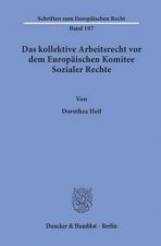 Das kollektive Arbeitsrecht vor dem Europäischen Komitee Sozialer Rechte.