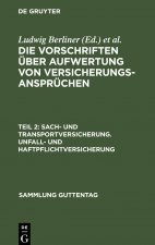 Sach- und Transportversicherung. Unfall- und Haftpflichtversicherung