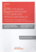 La Res 2178 de Nu y su transposición a los derechos penales nacionales (Papel +
